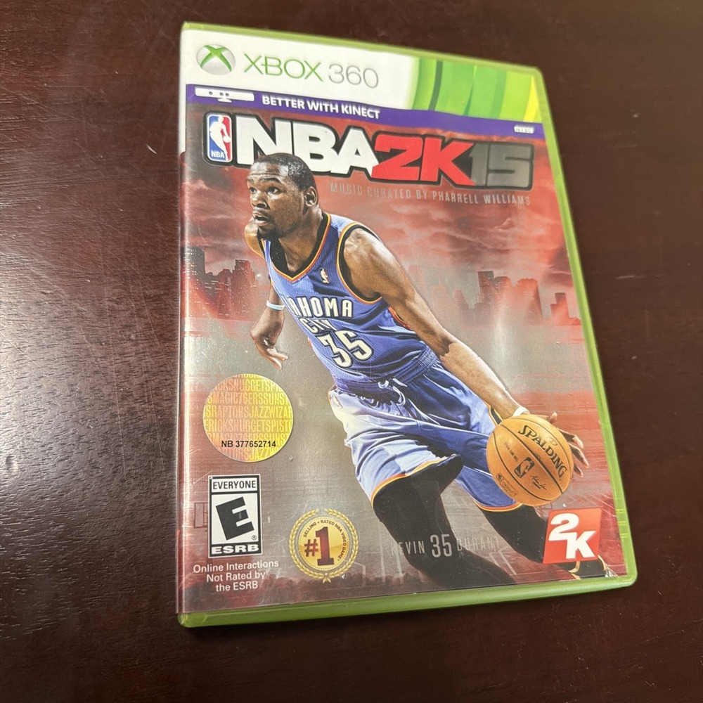 NBA 2K15 Basketball GAME Microsoft Xbox 360  TESTED